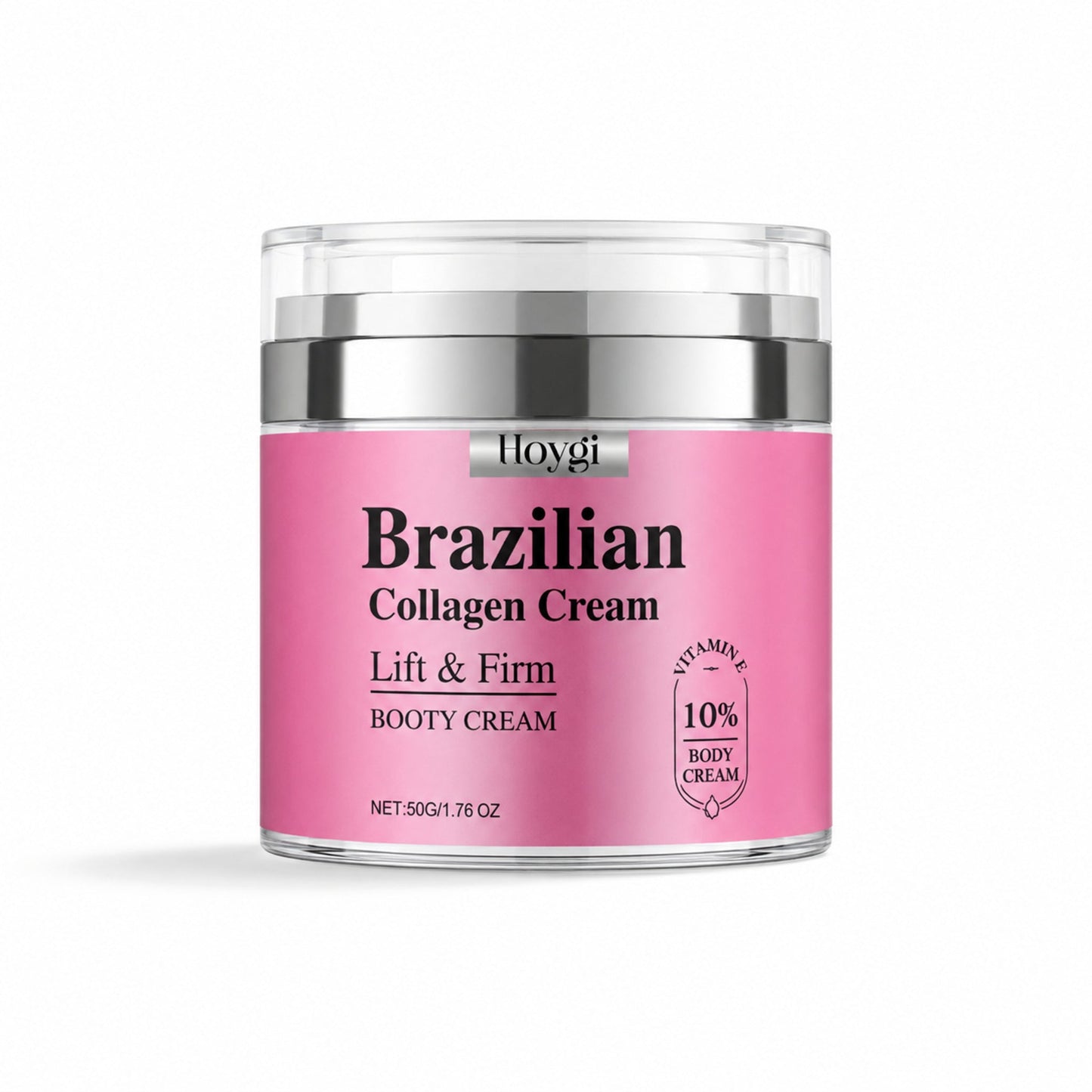Collagen Hydrating Booty & Body Firming Cream, 50g — centered unboxed hero on white with lower-left shadow