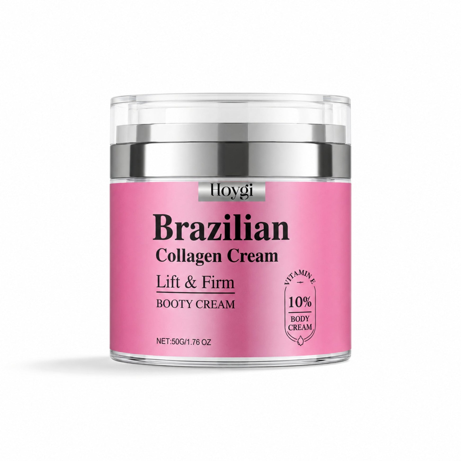 Collagen Hydrating Booty & Body Firming Cream, 50g — centered unboxed hero on white with lower-left shadow