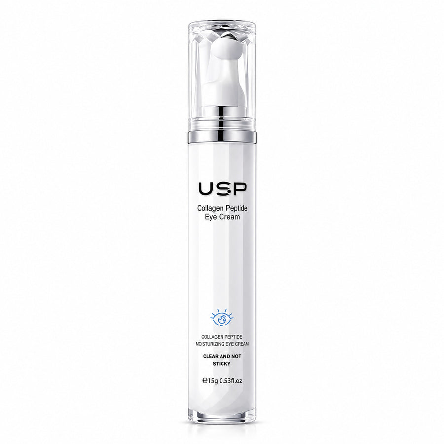 USP Collagen Peptide Eye Cream 15 g roll-on pen alone on a white background