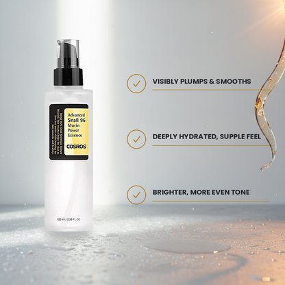 Snail 96 Mucin Power Essence — key benefits at a glance