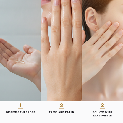Snail 96 Mucin Power Essence — how to use in three steps