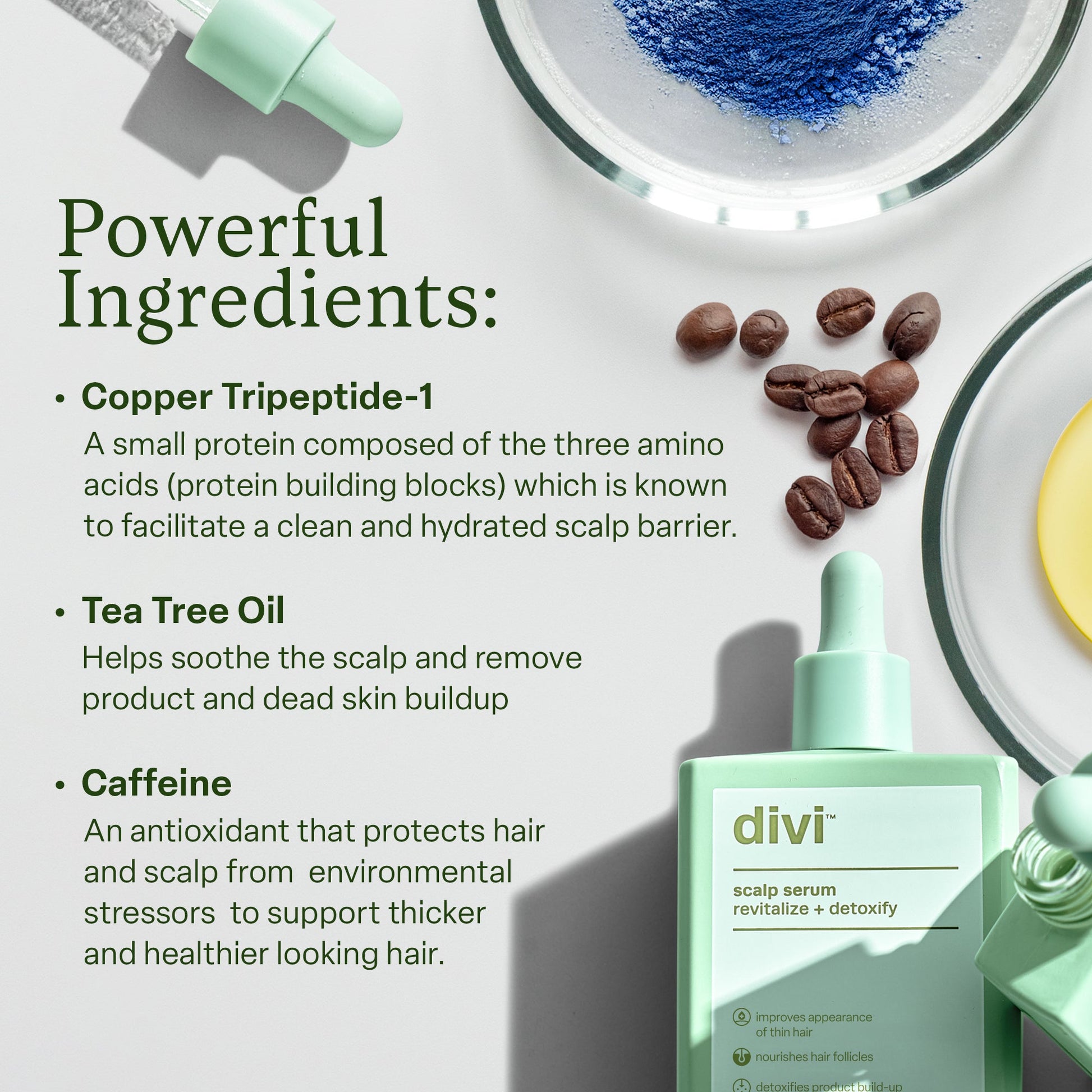 Divi Scalp Serum key ingredients