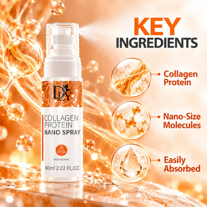 Key ingredients: collagen protein in nano-size molecules that are easily absorbed