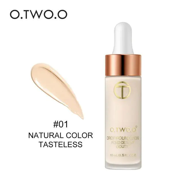 Drop Foundation Dropper – Buildable Liquid Coverage Formula, 15ml
