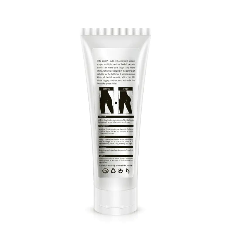 Butt Enhancement & Firming-Look Cream – Natural Formula, 100g