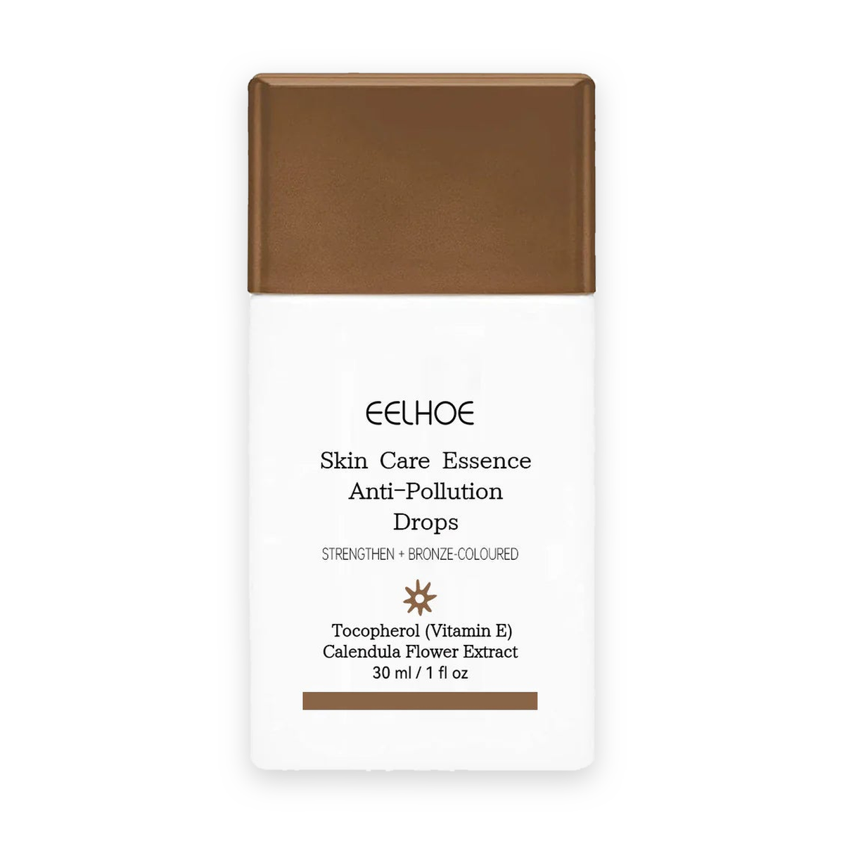 EELHOE Skin Care Essence Anti-Pollution Drops 30 ml bottle, centered on a pure white background