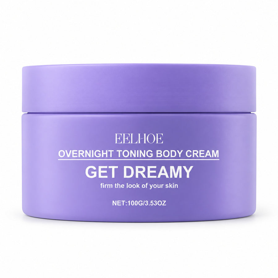 EELHOE Overnight Toning Body Cream 100g jar on a white background