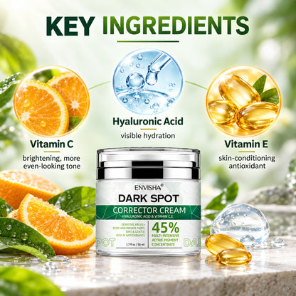 Key ingredients: vitamin C, hyaluronic acid and vitamin E