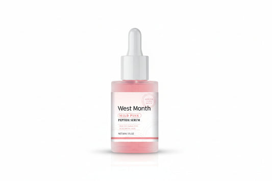 Mild Pink Peptide Face Serum – Rose Oil & Hyaluronic Acid Formula, 50ml