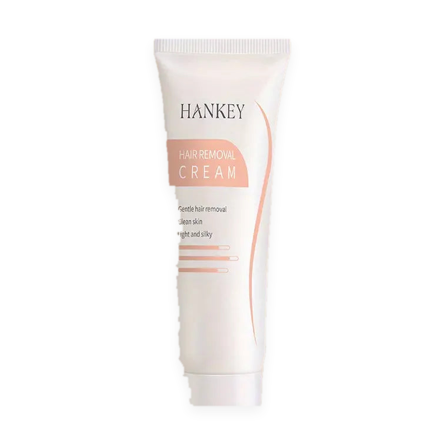 HANKEY Hair Removal Cream 60g tube, product only, centered on a pure white background