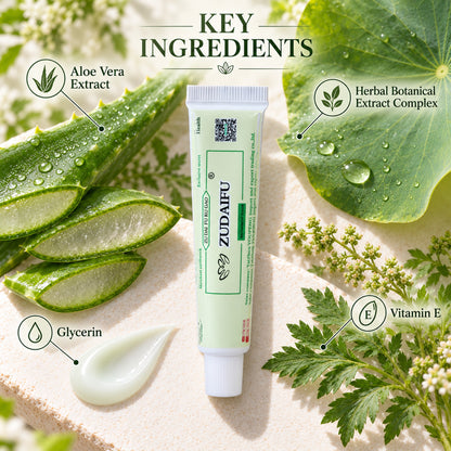 Key ingredients: herbal botanical extract complex, glycerin, aloe vera extract and vitamin E