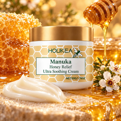 Rich cream texture with manuka honey and honeycomb