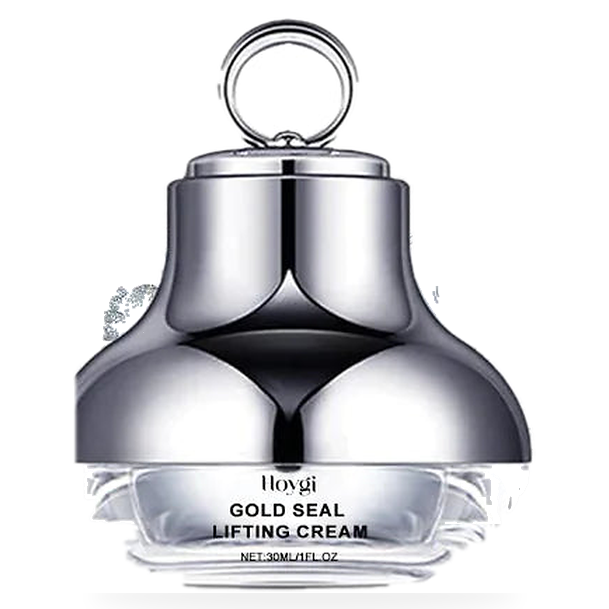 Hoygi Gold Seal Lifting Cream — centered unboxed hero on white with soft shadow, 30ml