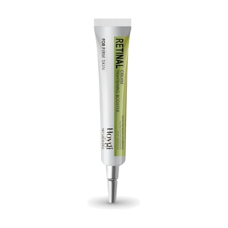 Hoygi Retinal Cream Tightening Booster, 15g — centred product on pure white with soft studio shadow