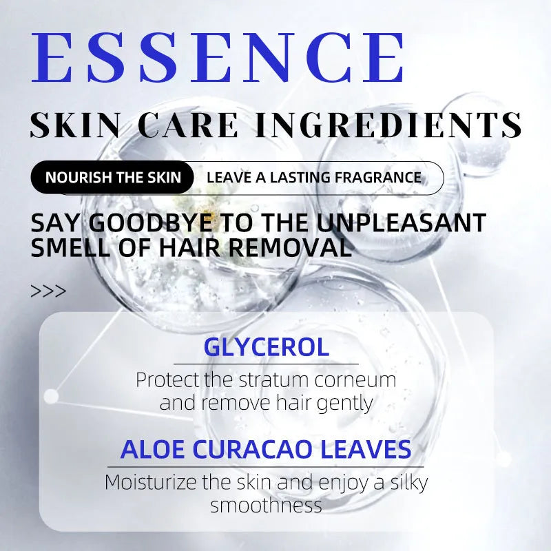 Gentle Depilatory Body Cream – Smooth Skin Hair Removal Formula