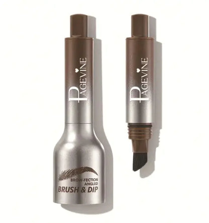 Angled Eyebrow Brush & Tinted Brow Gel in 02 Taupe