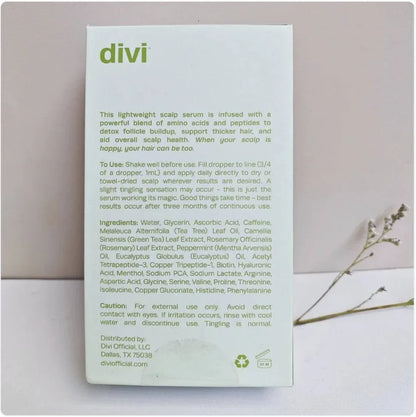 Divi Scalp Serum for nourishing hair care