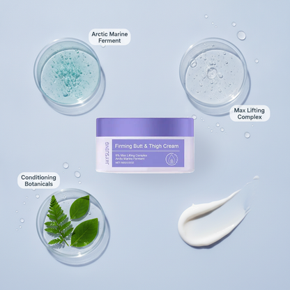 Jaysuing Firming Butt & Thigh Cream — ingredient story: arctic marine ferment, max lifting complex, conditioning botanicals