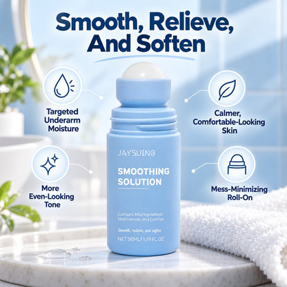 JAYSUING Smoothing Solution underarm roller – smooth, relieve and soften with targeted underarm moisture