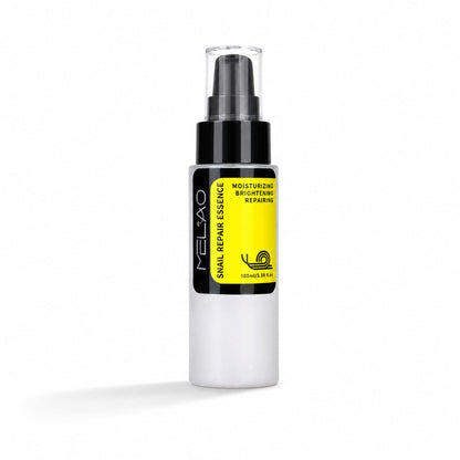 K-Beauty Snail Mucin Serum – Hydrating & Brightening — centered unboxed hero on white with lower-left shadow