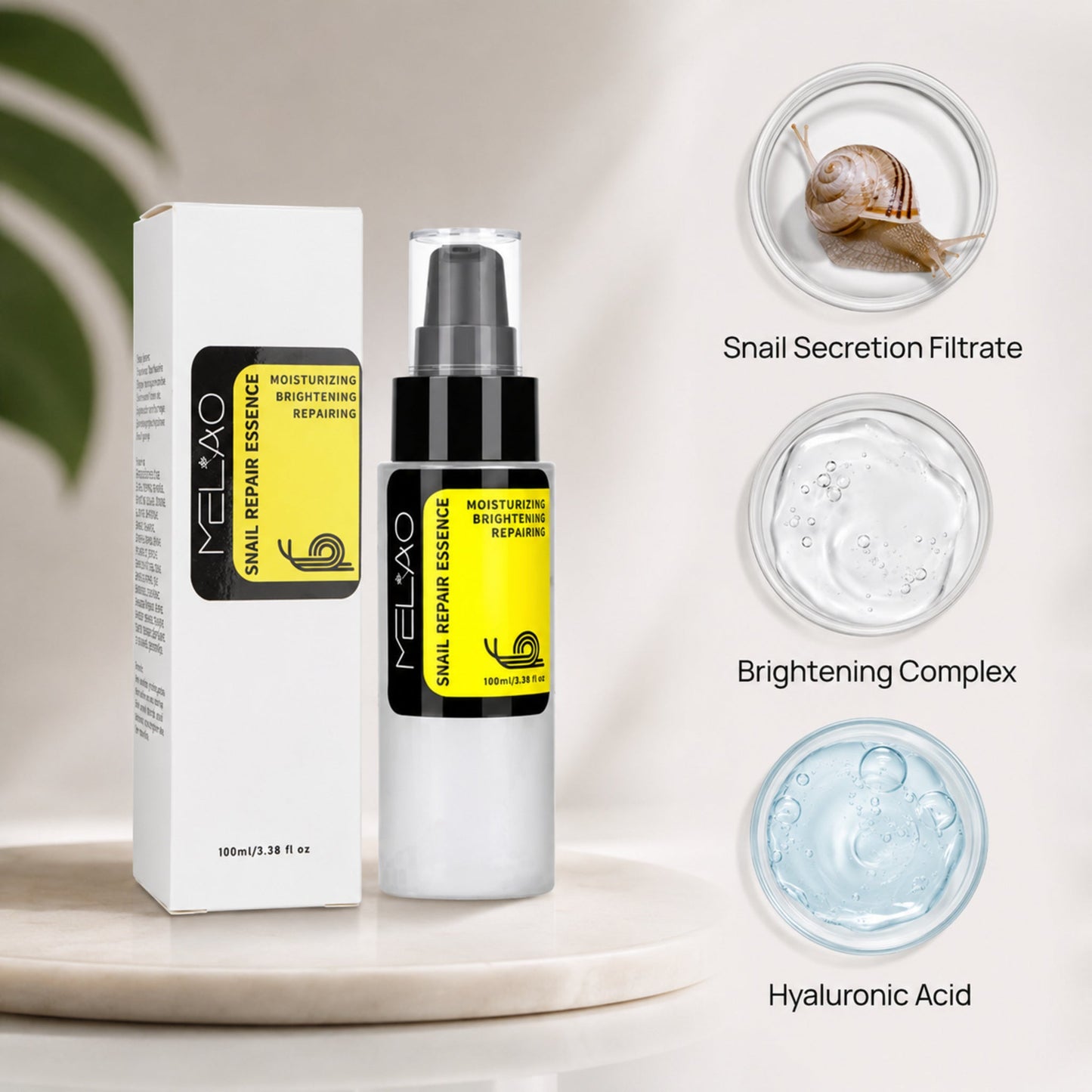 K-Beauty Snail Mucin Serum – Hydrating & Brightening — verified ingredient, formula, or material story