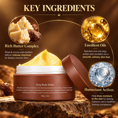 Key ingredients: rich butter complex, emollient oils and humectant actives