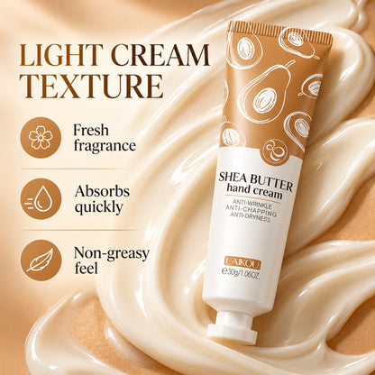 Light cream texture - fresh fragrance, absorbs quickly, non-greasy feel