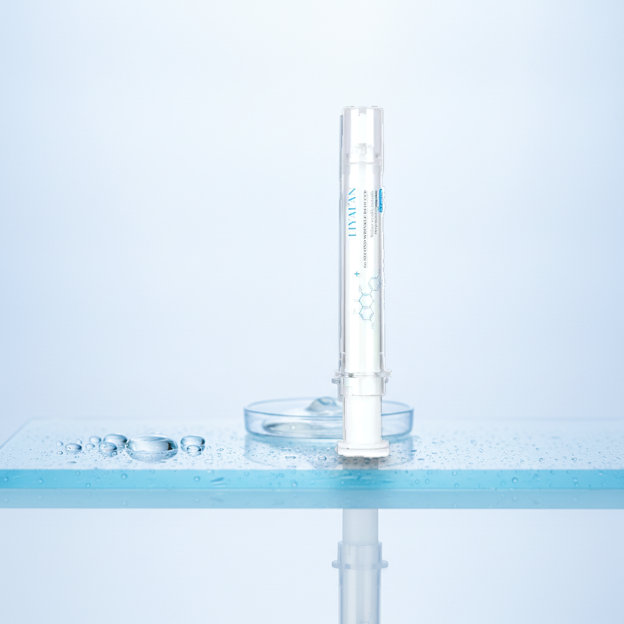 Anti-Wrinkle Firming Eye Cream — styled on frosted glass with condensation droplets
