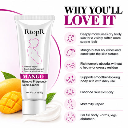 Why you'll love it: deep moisture, mango butter nourishment, non-greasy, enhances skin elasticity
