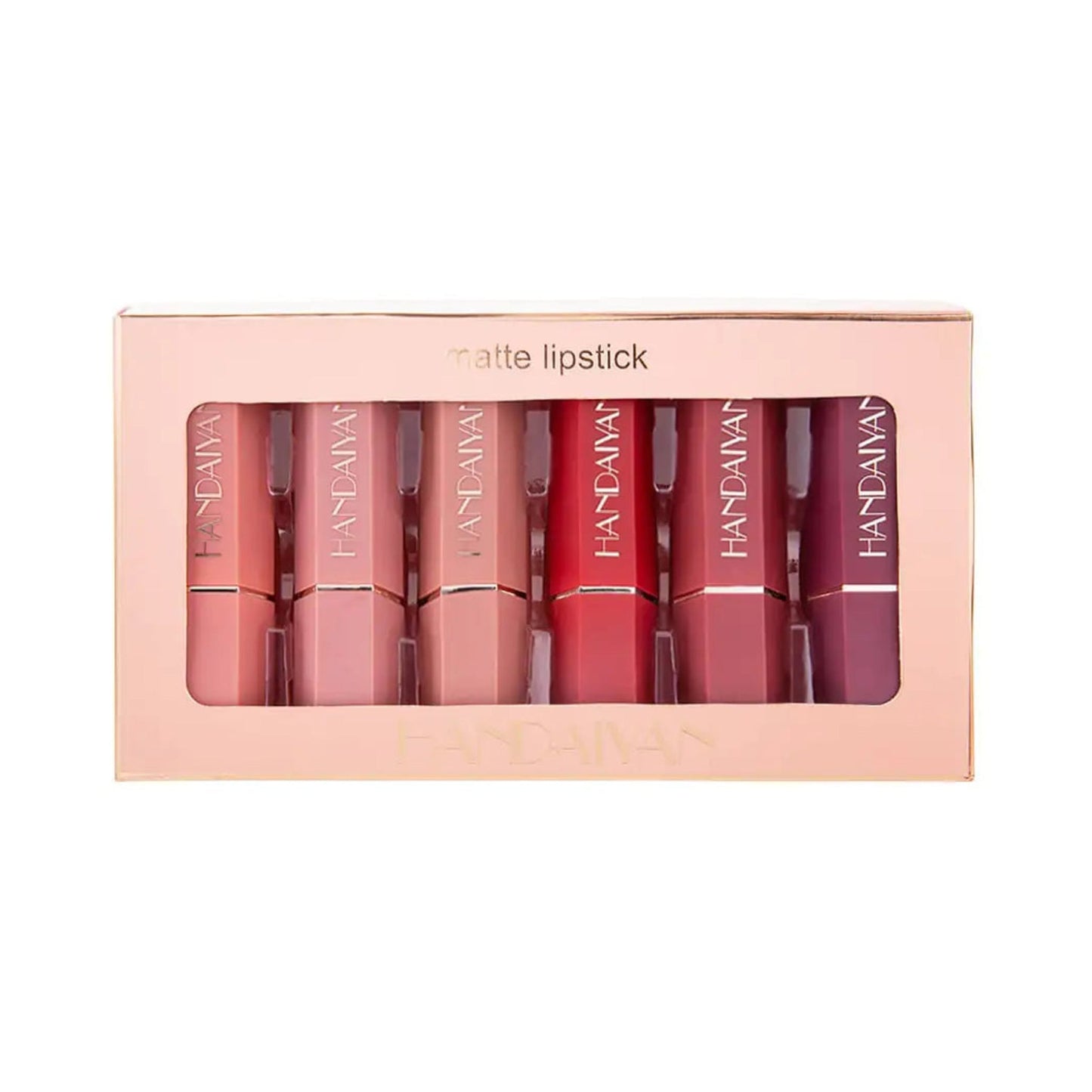 Matte Non-Stick Lipstick Gift Box Set – Long-Lasting Color — premium secondary source product view