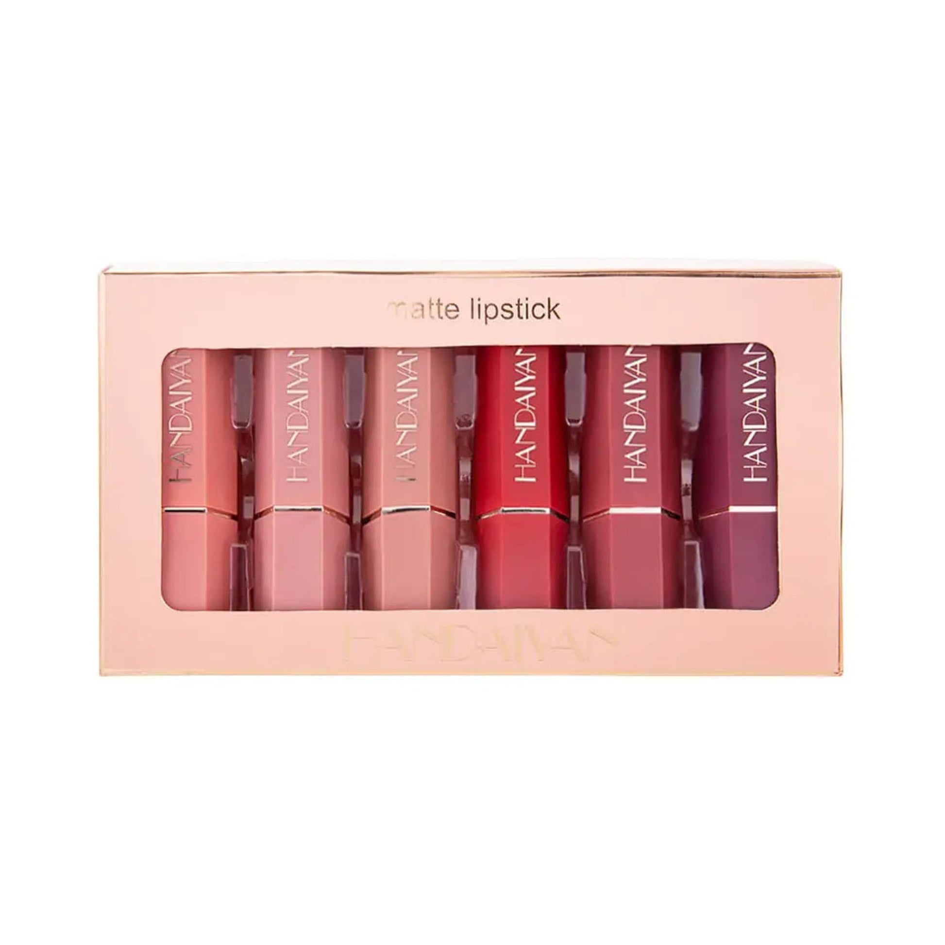 Matte Non-Stick Lipstick Gift Box Set – Long-Lasting Color — premium secondary source product view