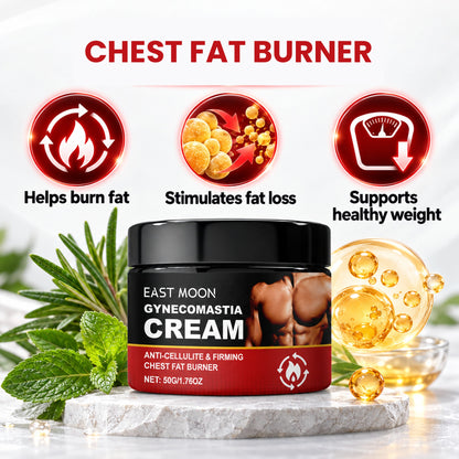 Chest fat burner cream: helps burn fat, stimulates fat loss, supports healthy weight