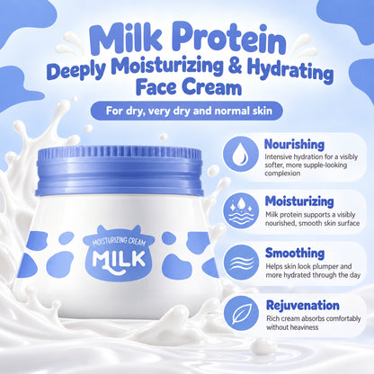 Nourishing, moisturizing, smoothing and rejuvenation benefits for dry and normal skin