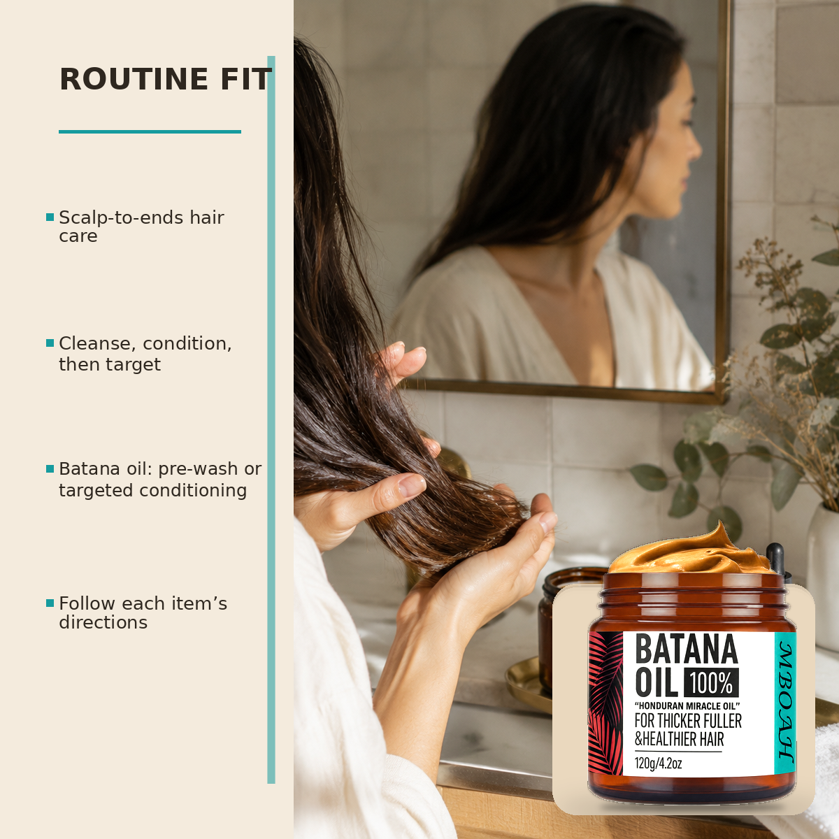 Nourishing Hair Wellness Kit routine fit for scalp to ends hair care