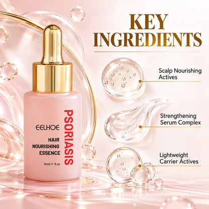 Key ingredients: scalp nourishing actives, strengthening serum complex, lightweight carrier actives