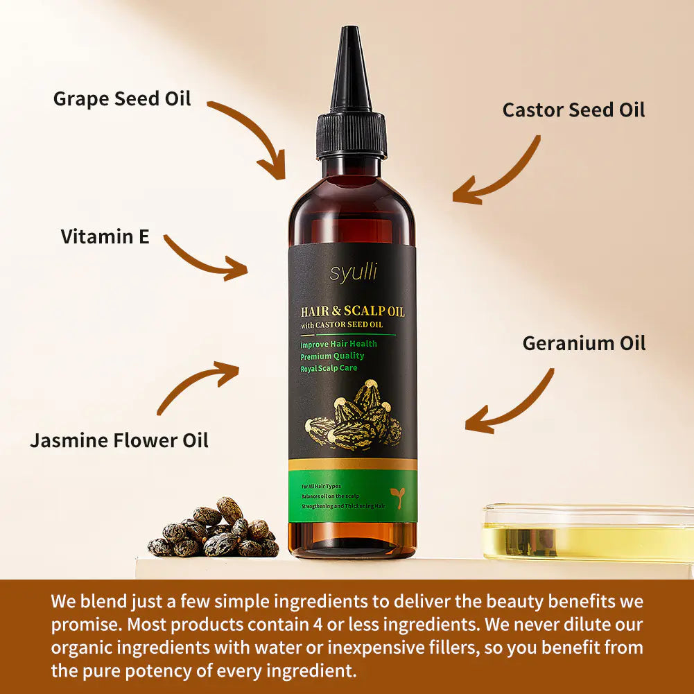 Strength Scalp & Hair Oil for Scalp Care and Massage Syulli