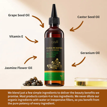 Scalp Care & Massage Hair Oil for nourishing hair care