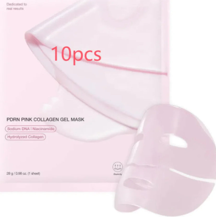 Collagen Hydrating & Rejuvenating Facial Sheet Mask – 10-pack value set