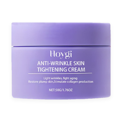 Hoygi Anti-Wrinkle Skin Tightening Cream 50g jar on a pure white background