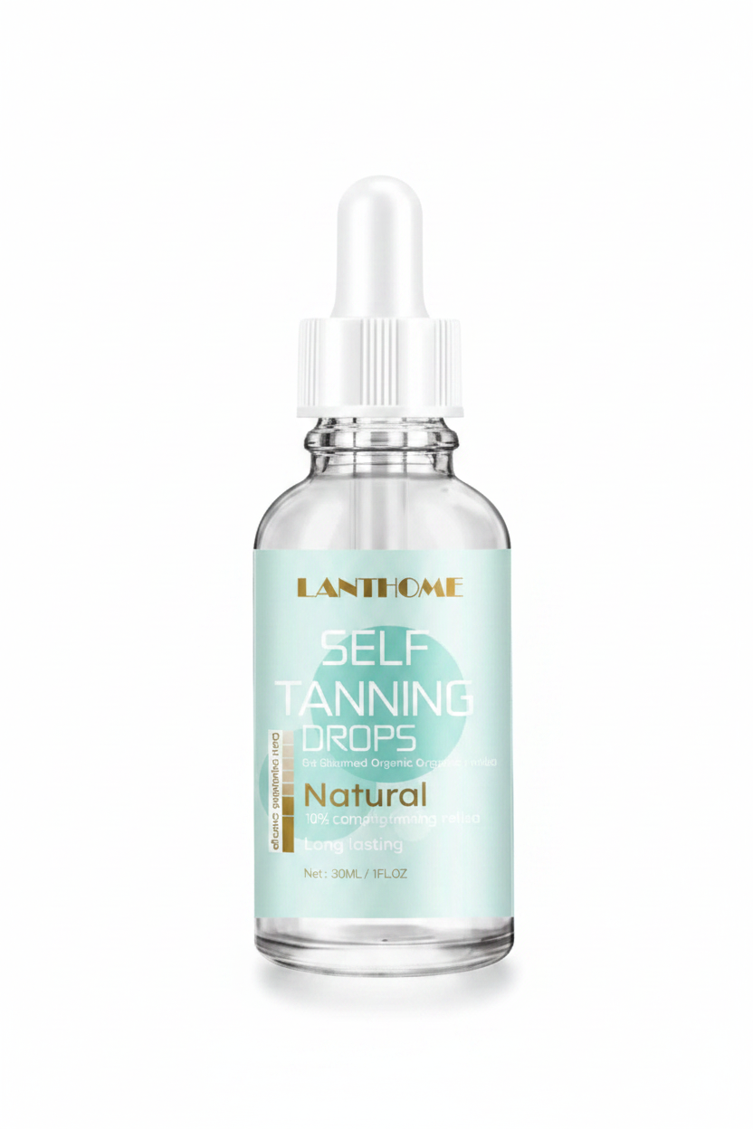 Gouttes Autobronzantes – Formule de Bronzage Progressif Naturel, 30 ml