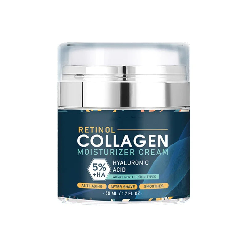 Retinol Collagen Moisturizer Cream – rich, fast-absorbing cream texture