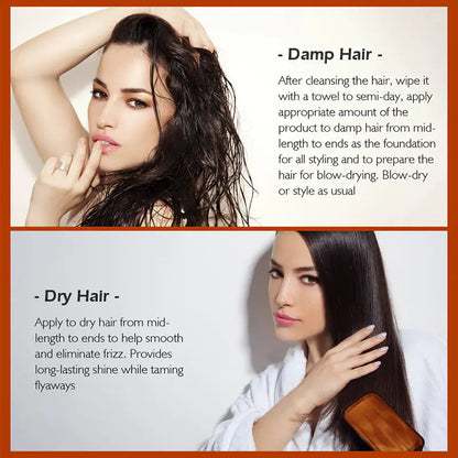 Moroccan Herbal Nourishing Hair Oil for a healthy-looking shine