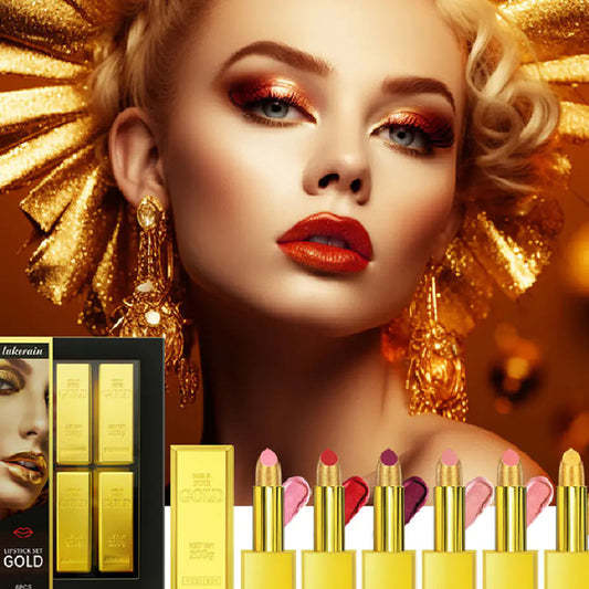 Gold Bar Lipstick Makeup Kit Eliya