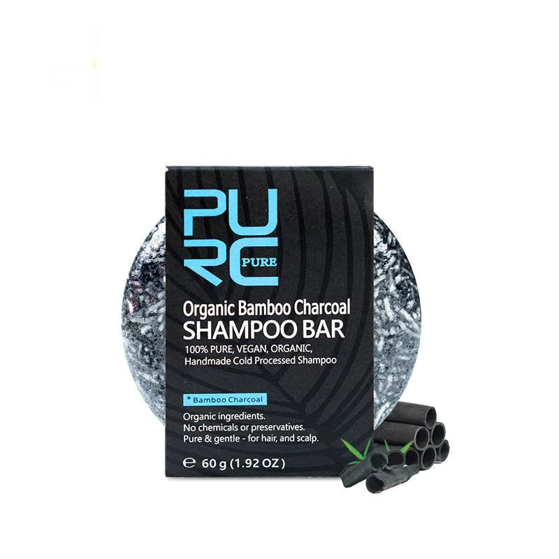 Bamboo Charcoal Clarifying Shampoo Bar for nourishing hair care