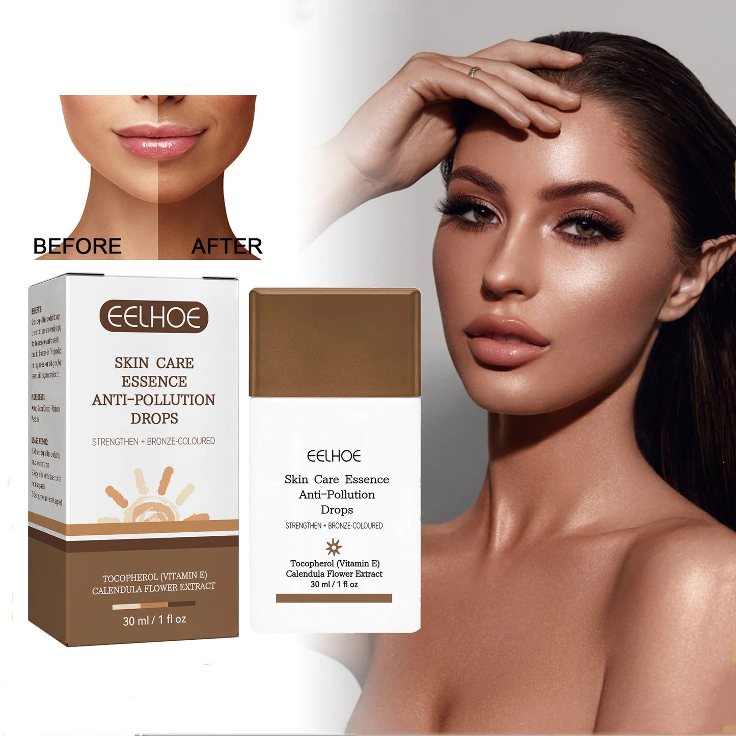 Neck Self-Tanning Cream EELEHOE