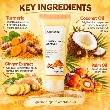 Key ingredients: turmeric, ginger extract, coconut oil and palm oil