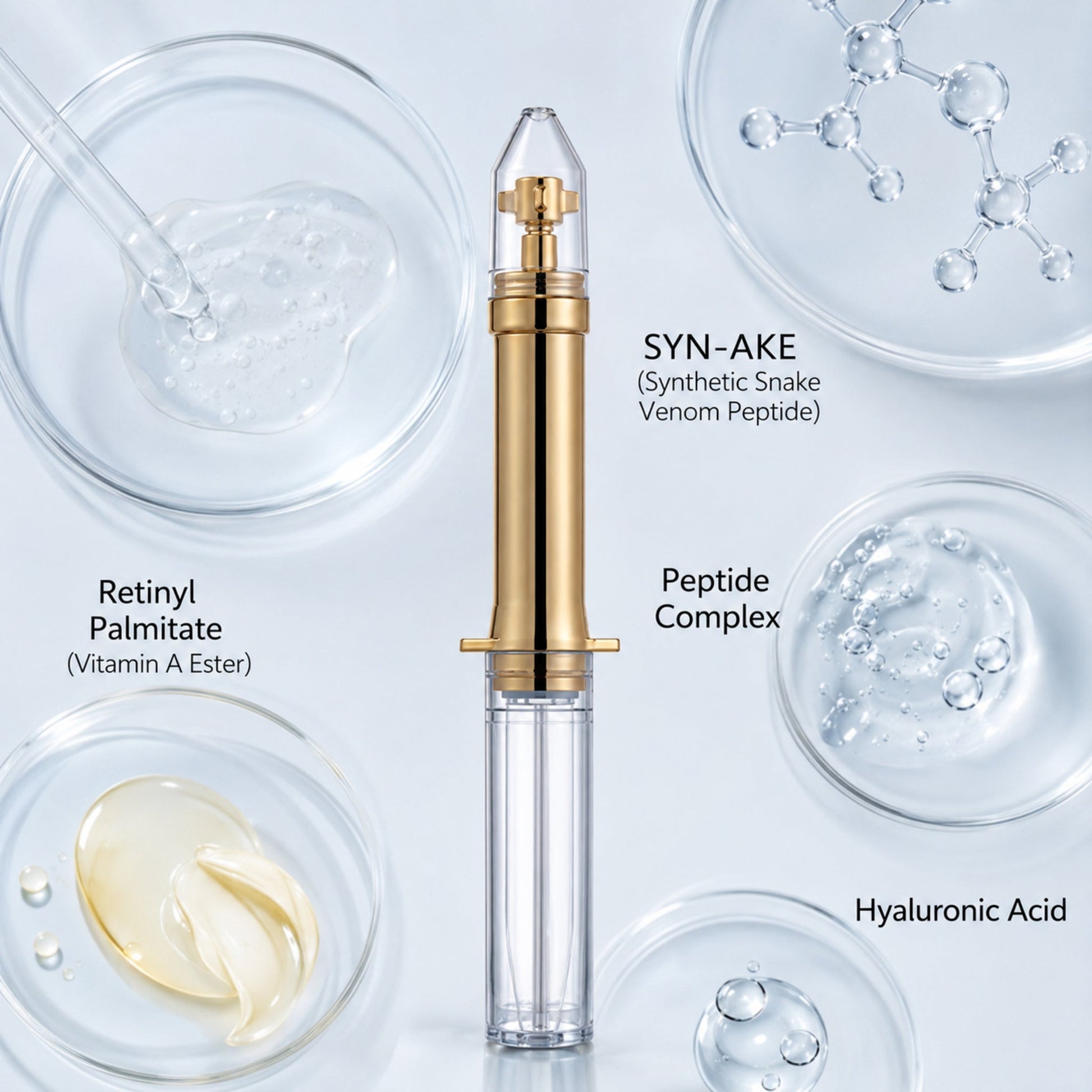 Snake Venom Peptide Anti-Wrinkle Eye Cream – Firming Formula, 3g — verified ingredient and formula story