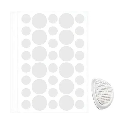 Clarifying blemish spot patch sheets with a single micro-dart patch — product only, centered on a pure white background