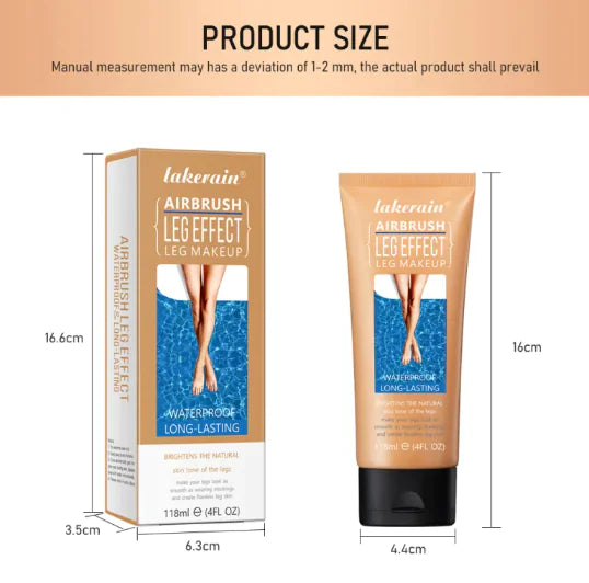 Liquid Leg Foundation – Waterproof Long-Lasting Body Coverage