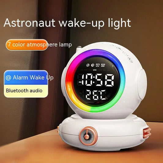 Astronaut Bluetooth Speaker Sunrise Ambience Light Soundgear